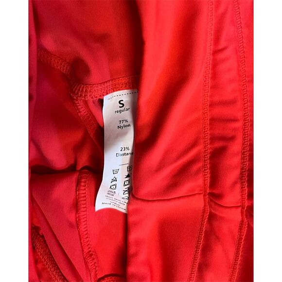 Halara Joggers Red Elastic Waistband Drawstring Jogger Pants Women's S NWT - Picture 4 of 4